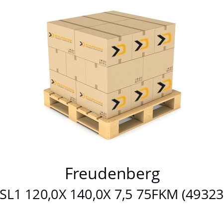   Freudenberg BABSL1 120,0X 140,0X 7,5 75FKM (49323227)