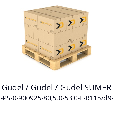   Güdel / Gudel / Güdel SUMER HPG060-A1-16.00-PS-0-900925-80,5.0-53.0-L-R115/d9-S95/t4,8-d19xL49