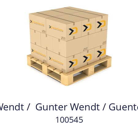   Günter Wendt /  Gunter Wendt / Guenter Wendt 100545