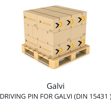   Galvi DRIVING PIN FOR GALVI (DIN 15431 )