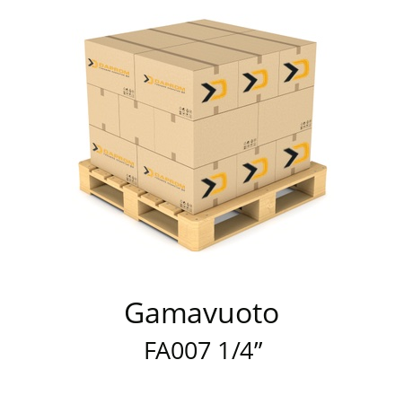   Gamavuoto FA007 1/4”