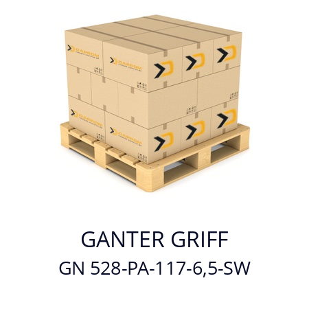   GANTER GRIFF GN 528-PA-117-6,5-SW