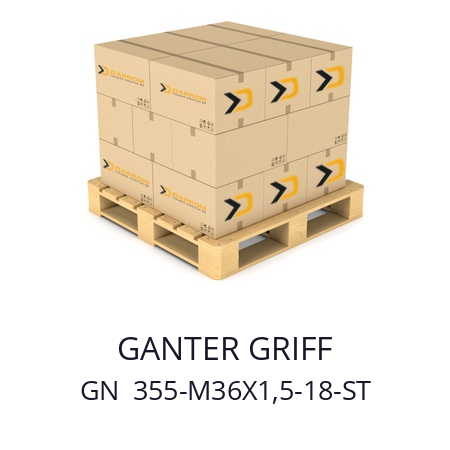   GANTER GRIFF GN  355-M36X1,5-18-ST