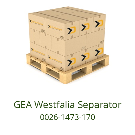   GEA Westfalia Separator 0026-1473-170