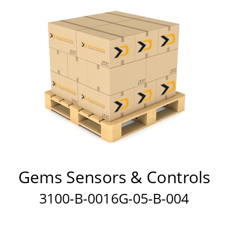  Gems Sensors & Controls 3100-B-0016G-05-B-004