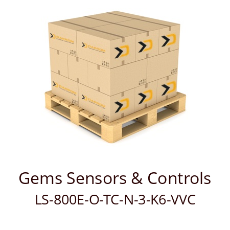   Gems Sensors & Controls LS-800E-O-TC-N-3-K6-VVC