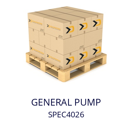   GENERAL PUMP SPEC4026