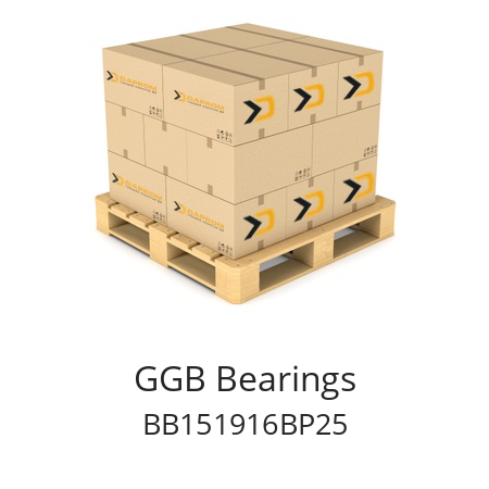   GGB Bearings BB151916BP25