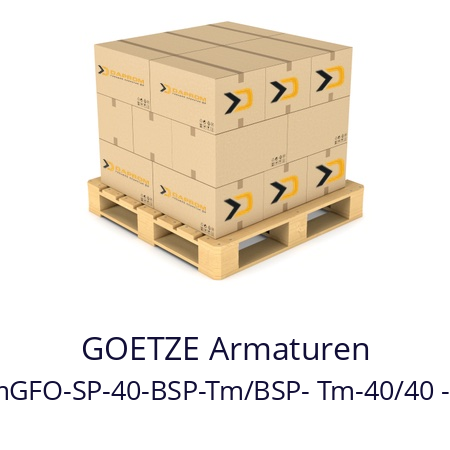   GOETZE Armaturen 481mGFO-SP-40-BSP-Tm/BSP- Tm-40/40 - FKM