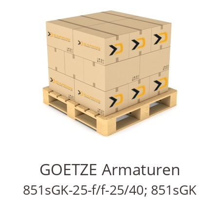   GOETZE Armaturen 851sGK-25-f/f-25/40; 851sGK