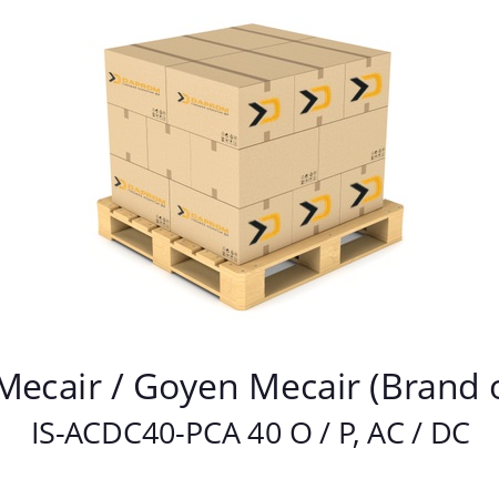   GOYEN / Mecair / Goyen Mecair (Brand of Pentair) IS-ACDC40-PCA 40 O / P, AC / DC