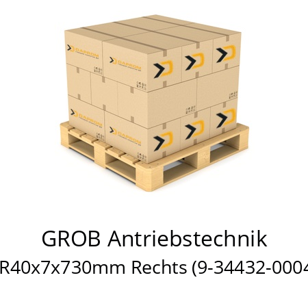   GROB Antriebstechnik TR40x7x730mm Rechts (9-34432-0004)