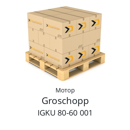 Мотор  Groschopp IGKU 80-60 001