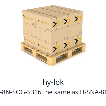   hy-lok H-SNA-8N-SOG-S316 the same as H-SNA-8N-S316