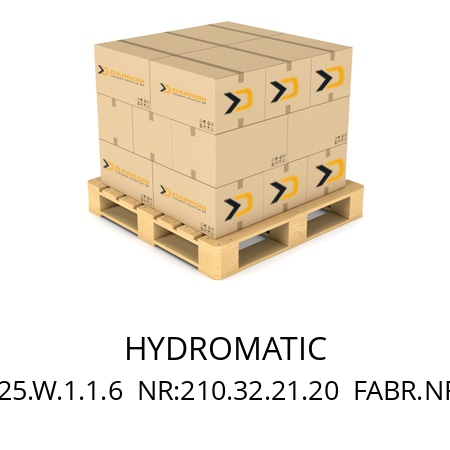   HYDROMATIC TYP:A2F 225.W.1.1.6  NR:210.32.21.20  FABR.NR:5854706