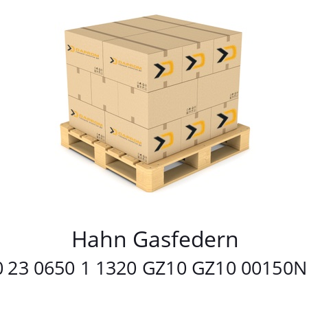   Hahn Gasfedern G 10 23 0650 1 1320 GZ10 GZ10 00150N /1/5