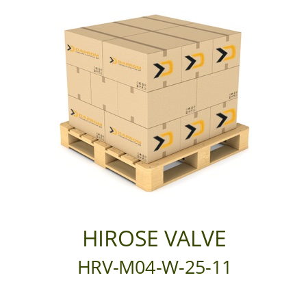   HIROSE VALVE HRV-M04-W-25-11