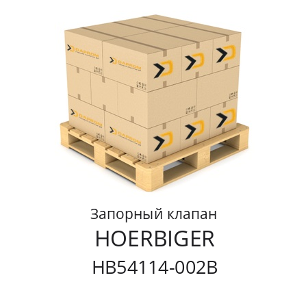 Запорный клапан  HOERBIGER HB54114-002B