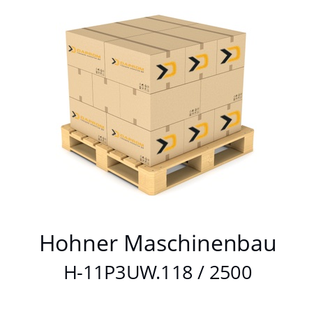   Hohner Maschinenbau H-11P3UW.118 / 2500