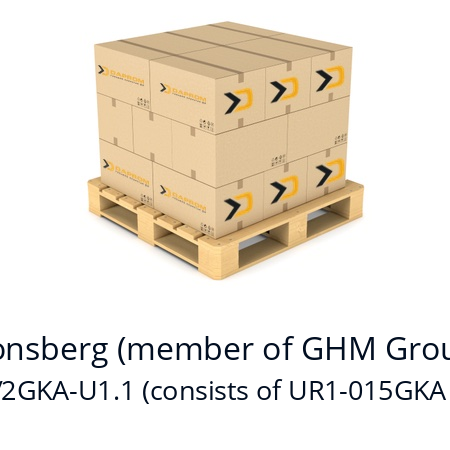   Honsberg (member of GHM Group) UR1-010G1/2GKA-U1.1 (consists of UR1-015GKA and A-U1-1)