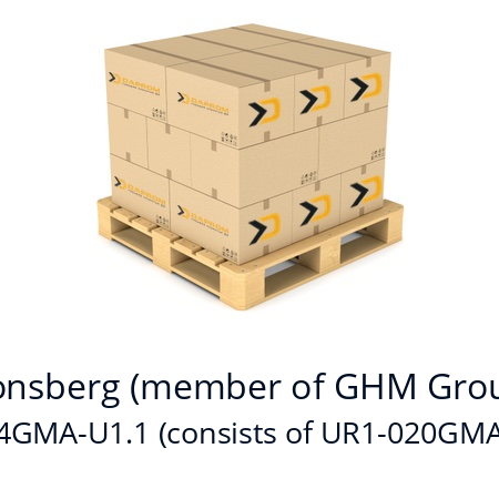   Honsberg (member of GHM Group) UR1-010G3/4GMA-U1.1 (consists of UR1-020GMA and A-U1-1)