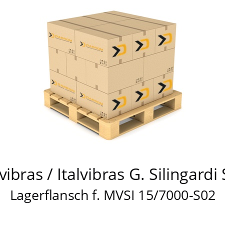   Italvibras / Italvibras G. Silingardi SpA Lagerflansch f. MVSI 15/7000-S02