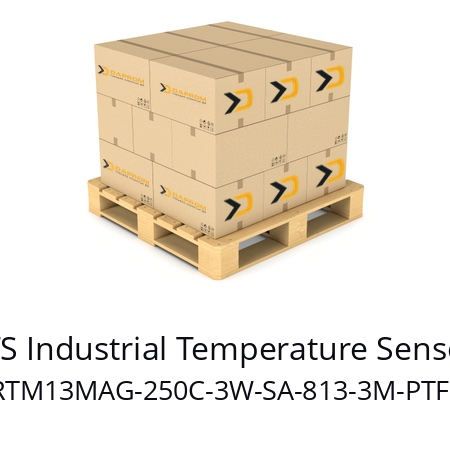   ITS Industrial Temperature Sensor RTM13MAG-250C-3W-SA-813-3M-PTFE