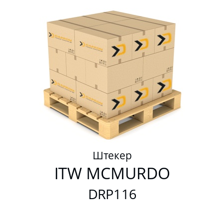 Штекер  ITW MCMURDO DRP116