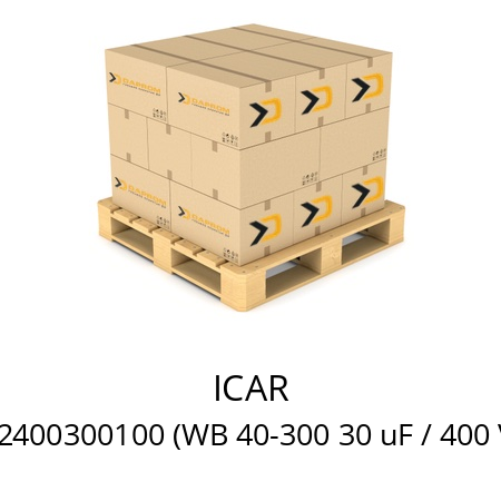   ICAR 62400300100 (WB 40-300 30 uF / 400 V)