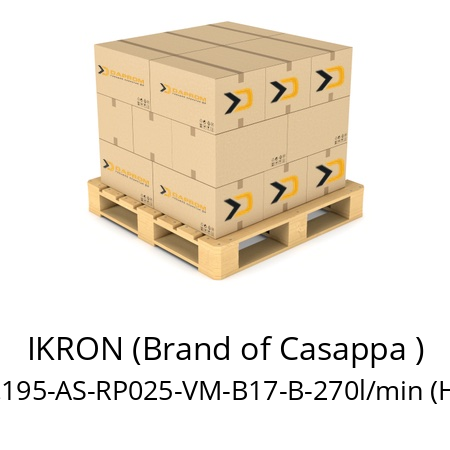   IKRON (Brand of Casappa ) HEK02-30.195-AS-RP025-VM-B17-B-270l/min (HHC10191)