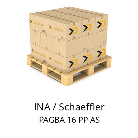   INA / Schaeffler PAGBA 16 PP AS