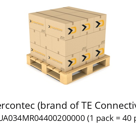   Intercontec (brand of TE Connectivity) AKUA034MR04400200000 (1 pack = 40 pcs)