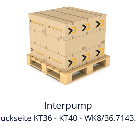   Interpump Druckseite KT36 - KT40 - WK8/36.7143.01