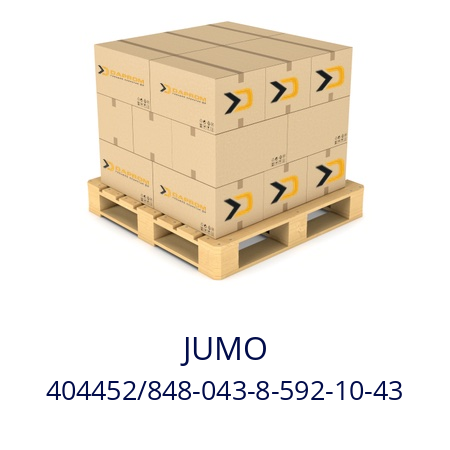   JUMO 404452/848-043-8-592-10-43