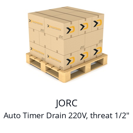   JORC Auto Timer Drain 220V, threat 1/2"