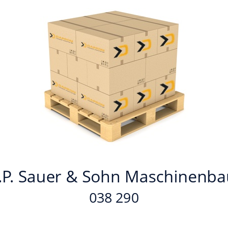   J.P. Sauer & Sohn Maschinenbau 038 290