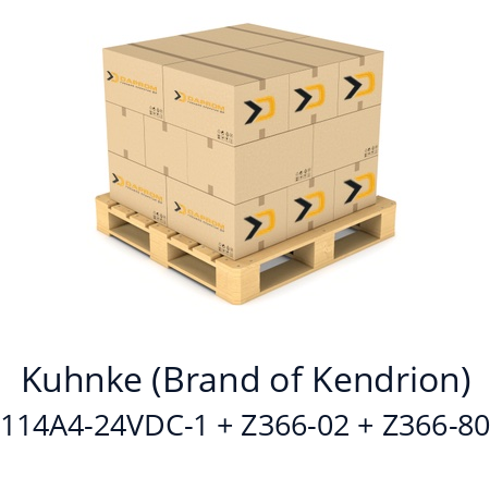   Kuhnke (Brand of Kendrion) 114A4-24VDC-1 + Z366-02 + Z366-80