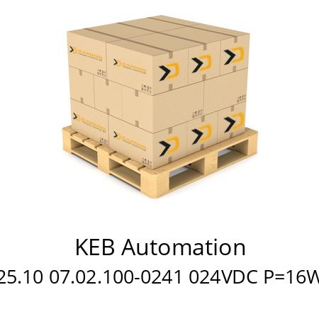   KEB Automation 25.10 07.02.100-0241 024VDC P=16W