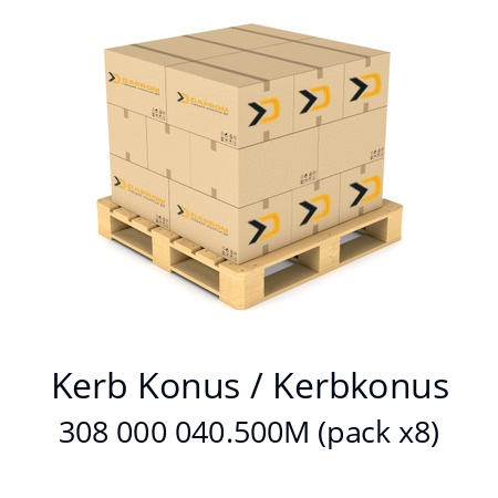   Kerb Konus / Kerbkonus 308 000 040.500M (pack x8)