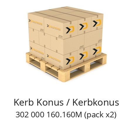   Kerb Konus / Kerbkonus 302 000 160.160M (pack x2)