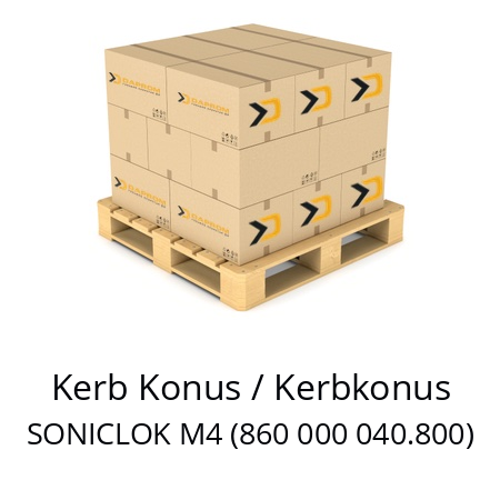   Kerb Konus / Kerbkonus SONICLOK M4 (860 000 040.800)