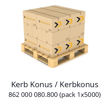   Kerb Konus / Kerbkonus 862 000 080.800 (pack 1x5000)