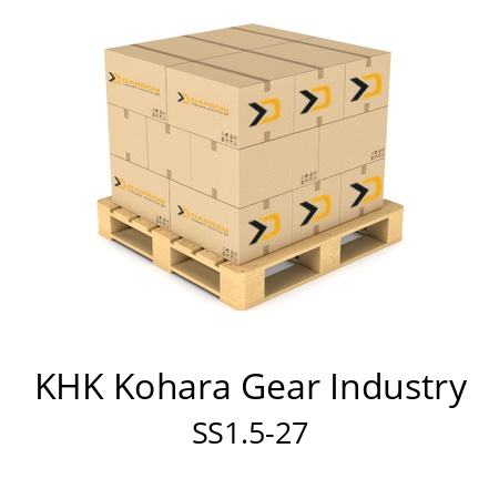   KHK Kohara Gear Industry SS1.5-27