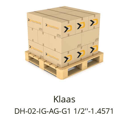   Klaas DH-02-IG-AG-G1 1/2''-1.4571