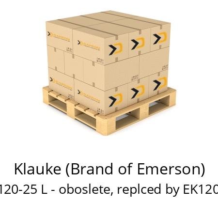   Klauke (Brand of Emerson) EK 120-25 L - oboslete, replced by EK12030L