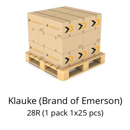   Klauke (Brand of Emerson) 28R (1 pack 1x25 pcs)