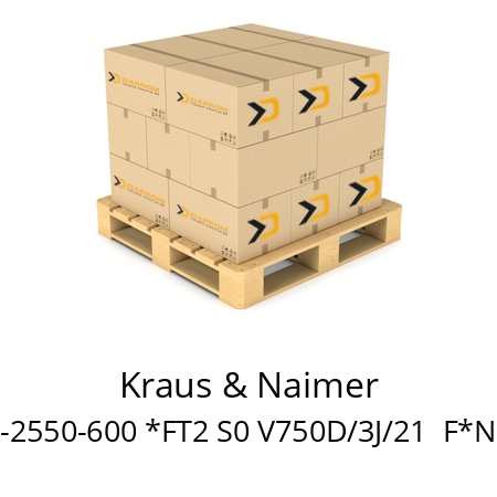   Kraus & Naimer CG8 E-2550-600 *FT2 S0 V750D/3J/21  F*NL4351