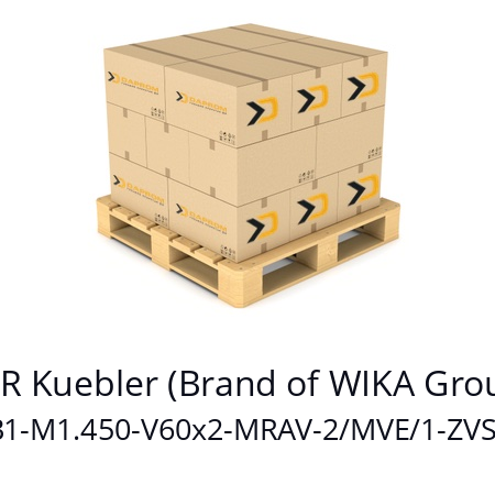   KSR Kuebler (Brand of WIKA Group) BNA-EN40/16/B1-M1.450-V60x2-MRAV-2/MVE/1-ZVSS185/PN25/R48