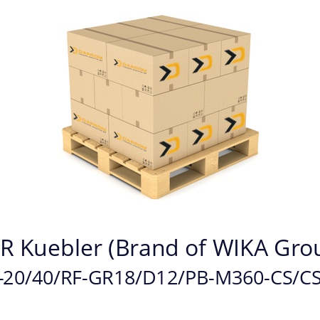   KSR Kuebler (Brand of WIKA Group) LG-RBF17-20/40/RF-GR18/D12/PB-M360-CS/CS-LUC/MLA