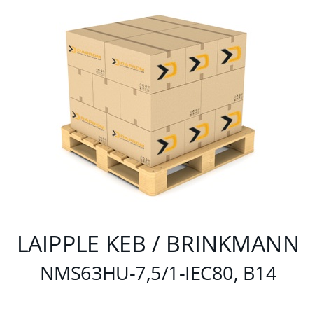   LAIPPLE KEB / BRINKMANN NMS63HU-7,5/1-IEC80, B14